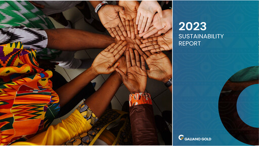 Thumbnail Galiano Gold Sustainability Report 2023