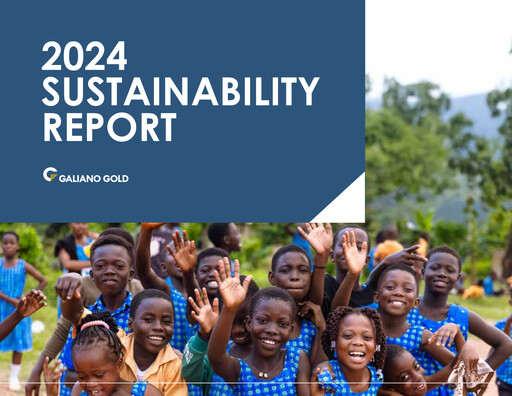 Thumbnail Galiano Gold Sustainability Report 2024