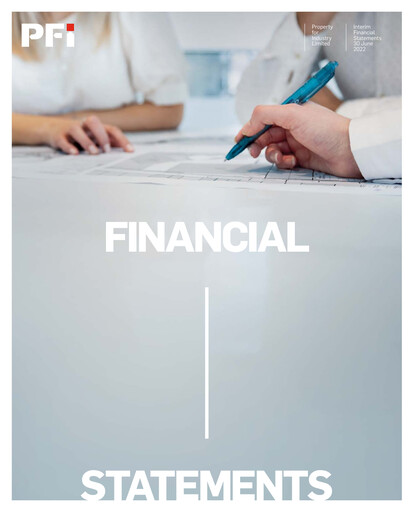 Vorschaubild Property For Industry
 Halbjahresbericht 2022