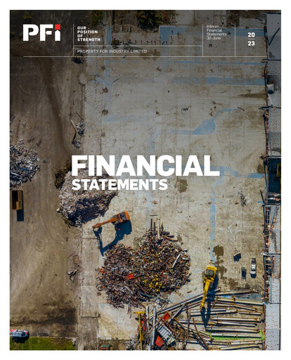 Vorschaubild Property For Industry
 Halbjahresbericht 2023