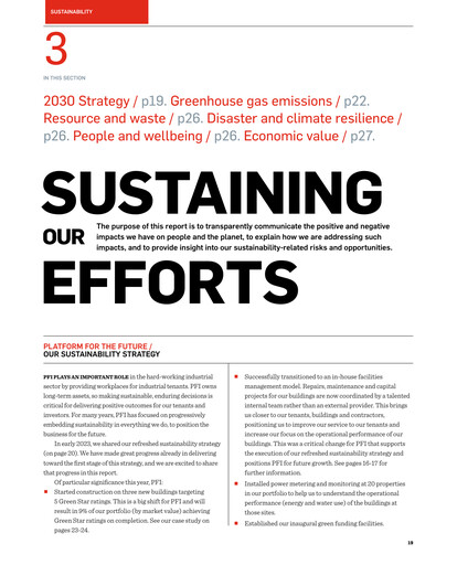 Thumbnail Property For Industry
 Sustainability Report 2023