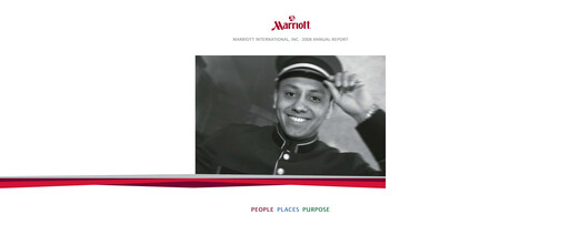 Thumbnail Marriott International Annual Report 2008