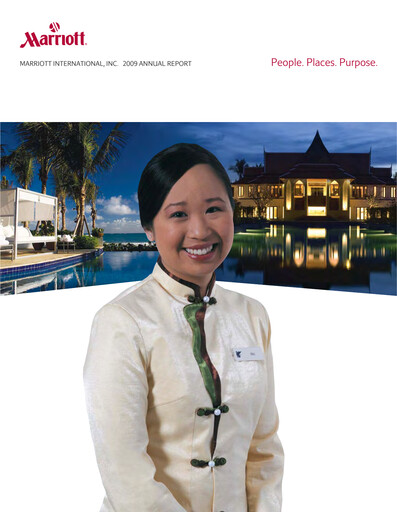 Thumbnail Marriott International Annual Report 2009