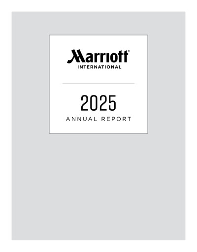 Thumbnail Marriott International Annual Report 2025