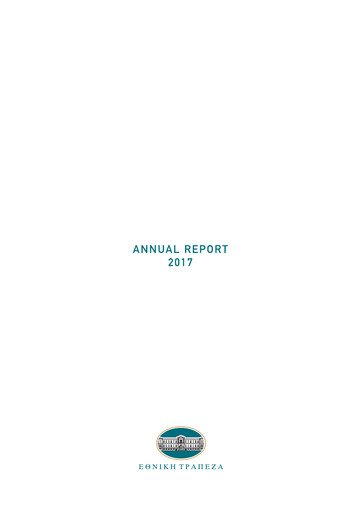 Miniature National Bank of Greece Rapport annuel 2017