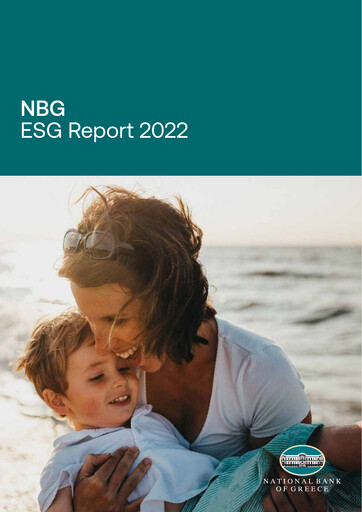 Vorschaubild National Bank of Greece ESG-Bericht 2022