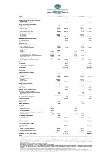 Thumbnail National Bank of Greece Financial Statement 2003