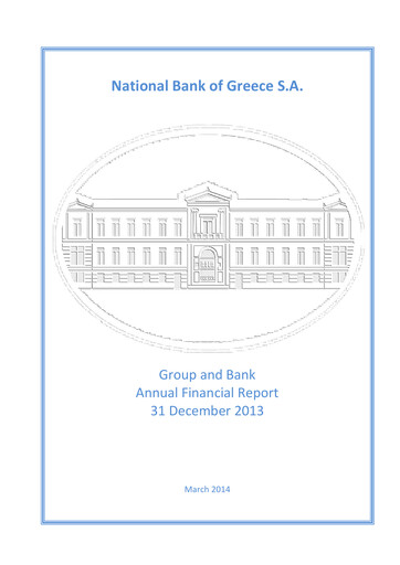 Thumbnail National Bank of Greece Financial Statement 2013