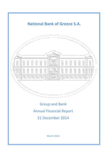 Thumbnail National Bank of Greece Financial Statement 2014