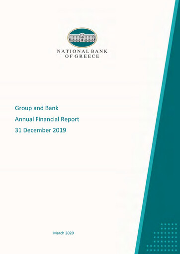 Thumbnail National Bank of Greece Financial Statement 2019