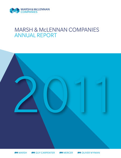 Thumbnail Marsh & McLennan Companies Annual Report 2011