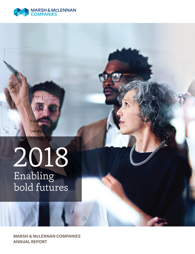 Thumbnail Marsh & McLennan Companies Annual Report 2018