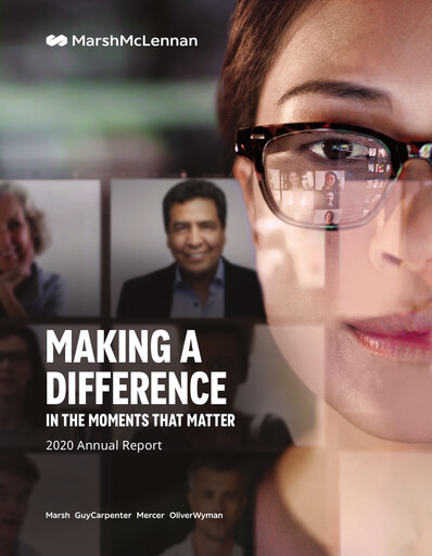 Thumbnail Marsh & McLennan Companies Annual Report 2020
