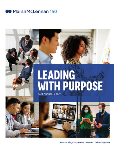 Thumbnail Marsh & McLennan Companies Annual Report 2021