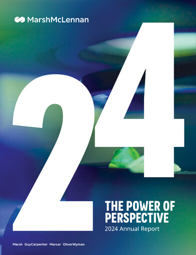 Thumbnail Marsh & McLennan Companies Annual Report 2024