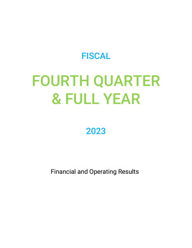 Miniature Bioceres Crop Solutions
 Rapport trimestriel fy2023-q4