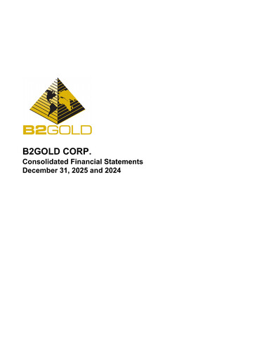 Thumbnail B2Gold
 Financial Statement 2025