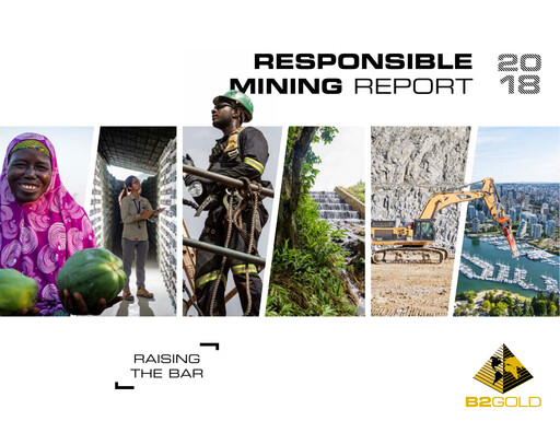 Thumbnail B2Gold
 Sustainability Report 2018