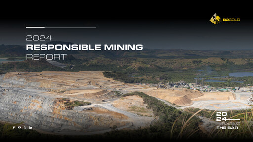 Thumbnail B2Gold
 Sustainability Report 2024