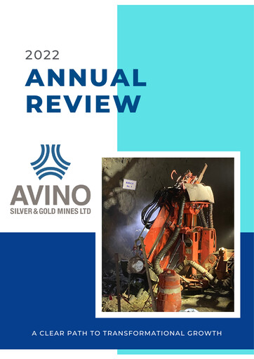 Thumbnail Avino Silver & Gold Mines
 Annual Report 2022