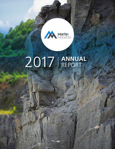 Thumbnail Martin Marietta Materials Annual Report 2017