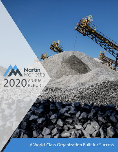 Thumbnail Martin Marietta Materials Annual Report 2020