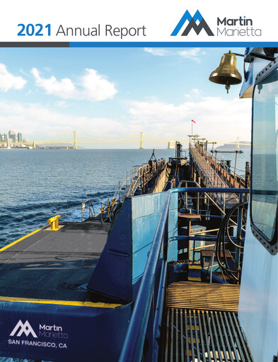 Thumbnail Martin Marietta Materials Annual Report 2021