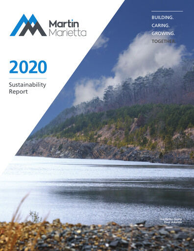 Vorschaubild Martin Marietta Materials Nachhaltigkeitsbericht 2020