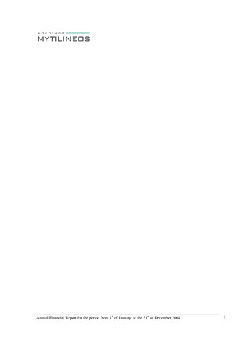 Thumbnail Metlen Energy & Metals Financial Statement 2008