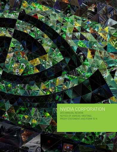 Thumbnail NVIDIA Annual Report 2013