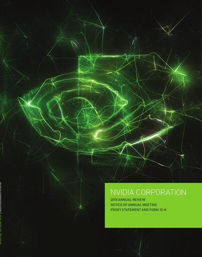 Thumbnail NVIDIA Rapport annuel 2015