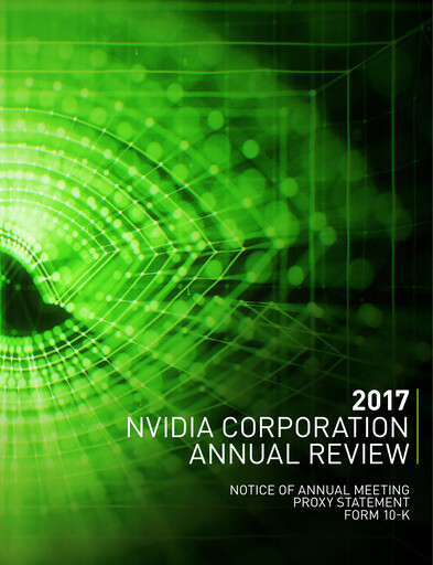 Thumbnail NVIDIA Rapport annuel 2017