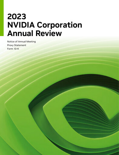 Thumbnail NVIDIA Annual Report 2023