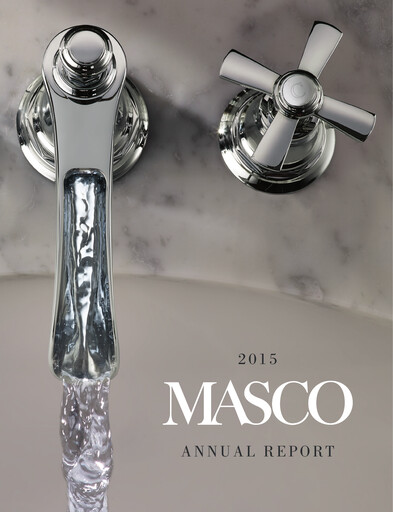 Thumbnail Masco Annual Report 2015