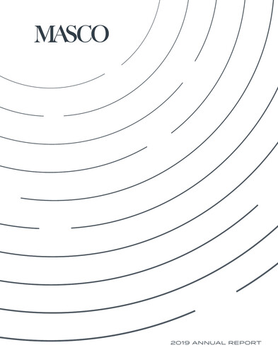 Thumbnail Masco Annual Report 2019