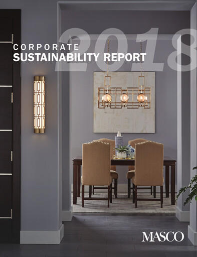 Thumbnail Masco Sustainability Report 2018