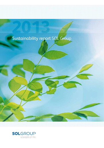 Thumbnail SOL S.p.A. Sustainability Report 2013