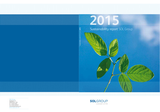 Thumbnail SOL S.p.A. Sustainability Report 2015
