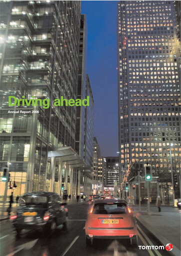 Thumbnail TomTom Annual Report 2006