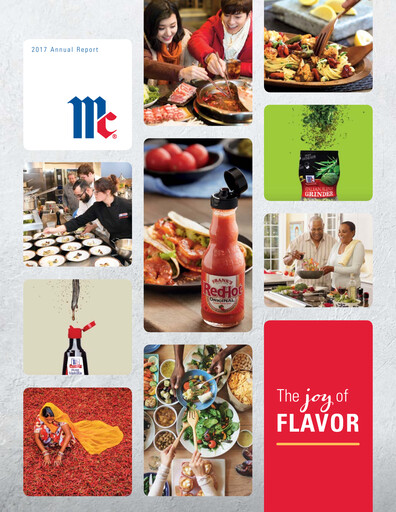 Miniature McCormick & Company
 Rapport annuel 2017