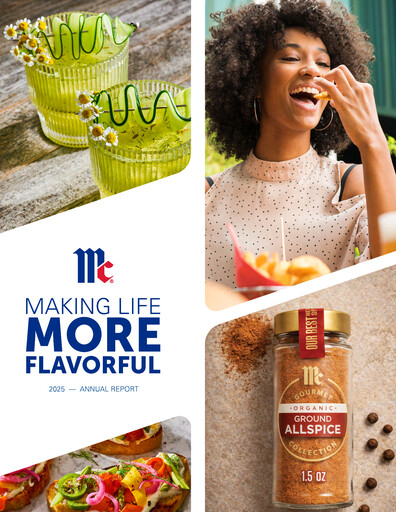 Miniature McCormick & Company
 Rapport annuel 2025