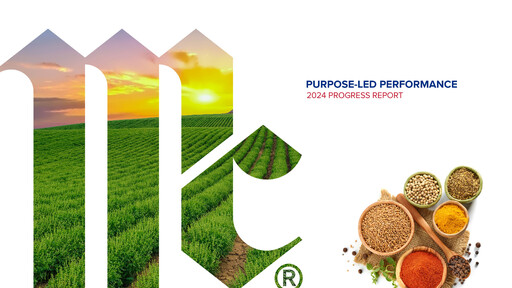 Thumbnail McCormick & Company
 Sustainability Report 2024