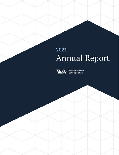 Thumbnail Western Alliance Bancorporation
 Annual Report 2021