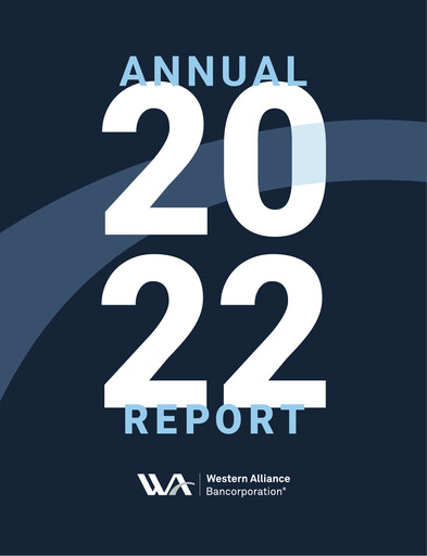 Thumbnail Western Alliance Bancorporation
 Annual Report 2022