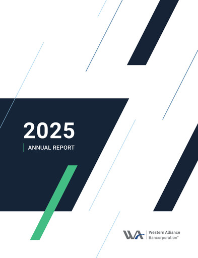 Thumbnail Western Alliance Bancorporation
 Annual Report 2025