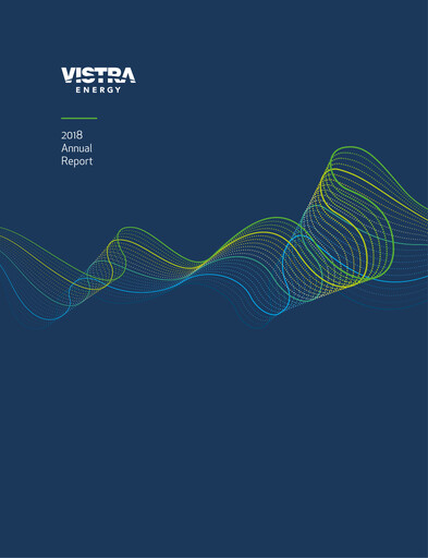 Thumbnail Vistra Annual Report 2018