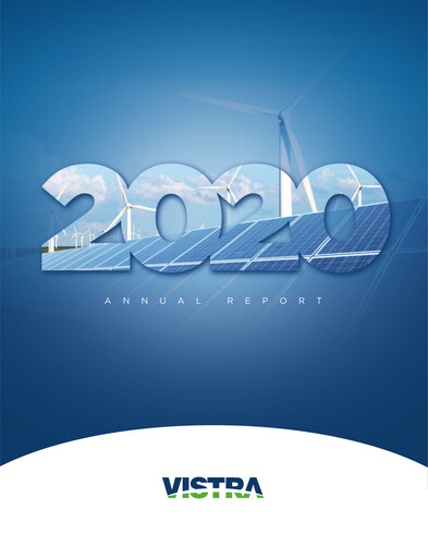 Thumbnail Vistra Annual Report 2020