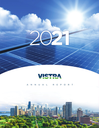 Thumbnail Vistra Annual Report 2021