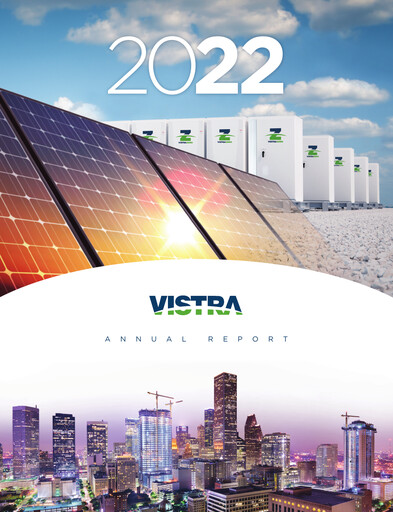 Thumbnail Vistra Annual Report 2022