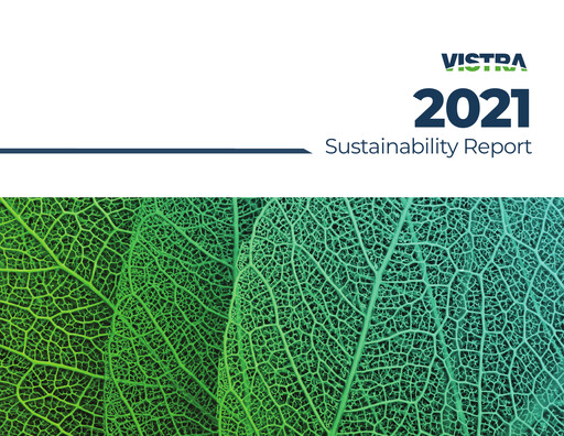 Thumbnail Vistra Sustainability Report 2021